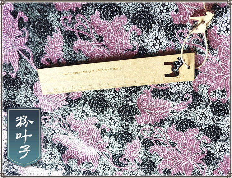 Hibiscus Silk Brocade Fabric (29.5" Width) - Sewing & Wedding