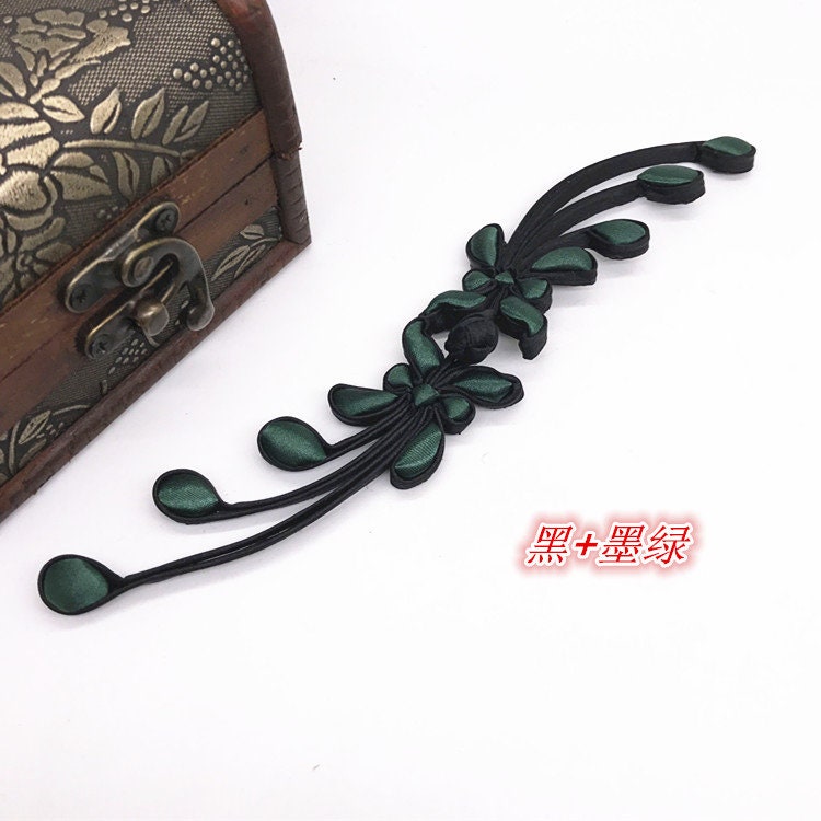 Large Elegant Sewing Fasteners Phoenix tail knotting decorative knots Cheongsam Frogging Button