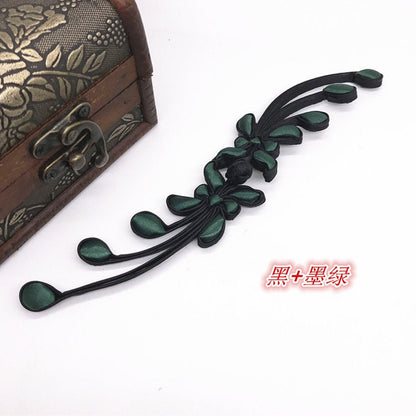 Large Elegant Sewing Fasteners Phoenix tail knotting decorative knots Cheongsam Frogging Button
