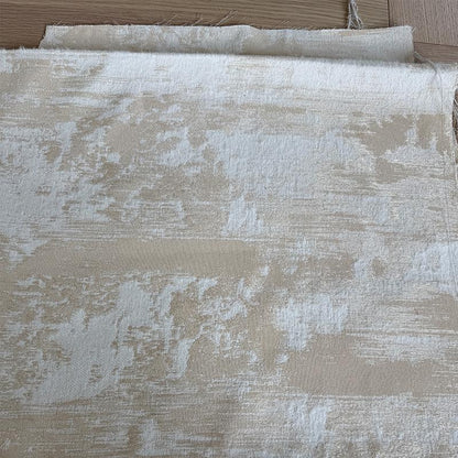 Tissu jacquard chenille épais – Tissu occultant pour rideaux et nappes, hauteur 114 pouces, vendu au mètre (Contin