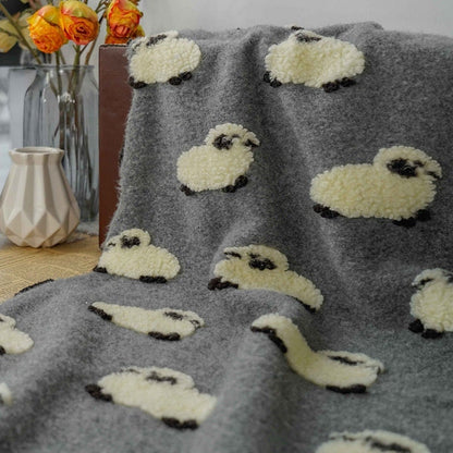 Grey Lamb Velvet Fabric: Plush Polyester Upholstery, 63" Wide - By The Yard