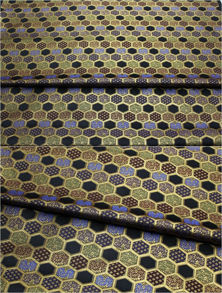 Brocade Fabric by Meter: Mongolian Tibetan Gown Sewing Material