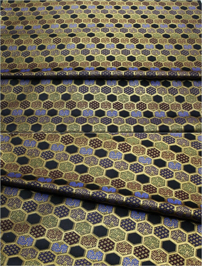 Brocade Fabric by Meter: Mongolian Tibetan Gown Sewing Material