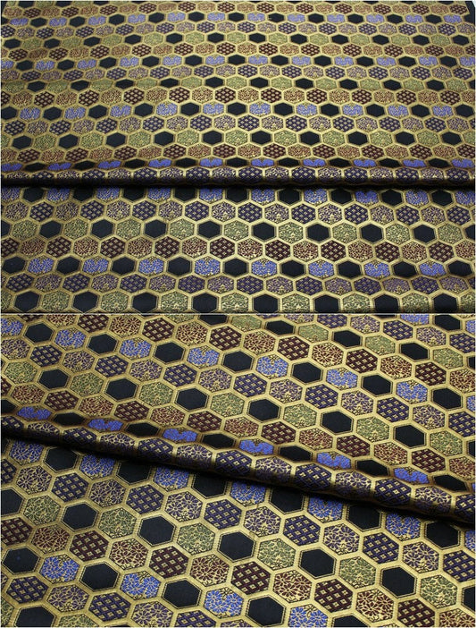 Tissu brocart au mètre : Matériel de couture pour robes mongoles et tibétaines