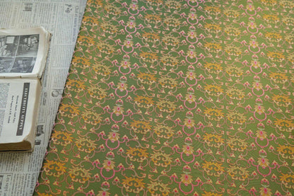 Oriental Brocade Jacquard Fabric, Classic Sichuan Weaving for Clothing & Crafts, 60"Wide