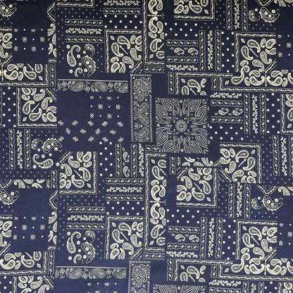 Hand Printed Cotton Sewing Fabric: Indian Dressmaking Material