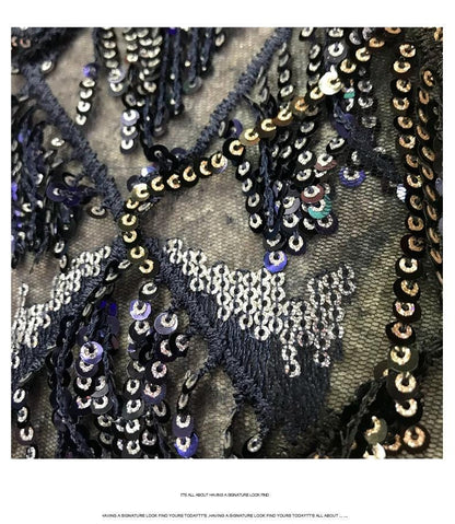 Tissu en gaze à paillettes : Matière scintillante pour robes, costumes et créations DIY
