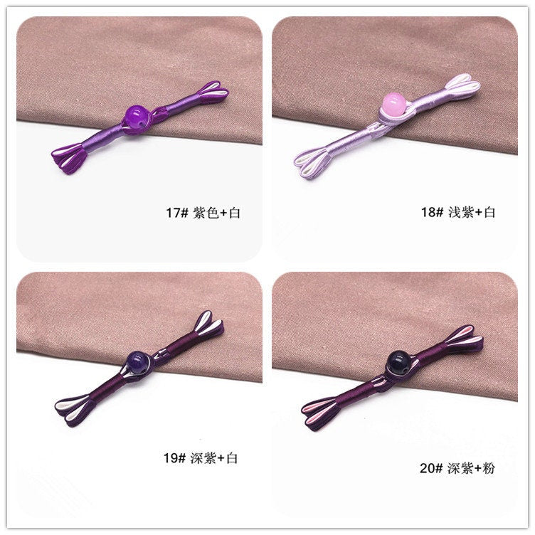 Handmade Satin Cheongsam Buttons: Retro Ethnic Style Frog Closure