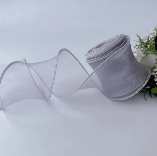 Ruban organza queue de poisson : 4 cm de large, 9 mètres de tissu à faire soi-même