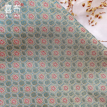 Tissu brocart de soie : Matériel de couture d'inspiration chinoise