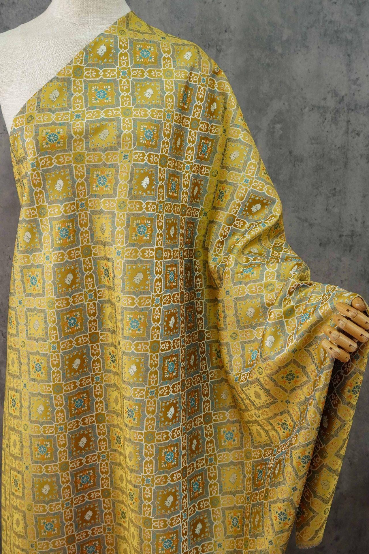 Chinese Style Brocade Fabric ��� Song Dynasty Inspir"W