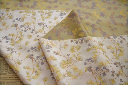 Tissu jacquard Palace : motif pin damassé, largeur 150 cm - au mètre