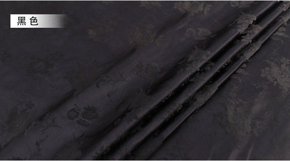 Floral Jacquard Brocade Fabric: Teal Rayon Upholstery, Quilting & Sewing