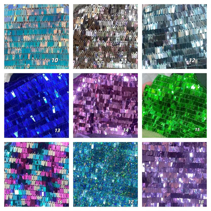 Multi-Color Sequin Mesh Fabric | Costume, Cosplay Material