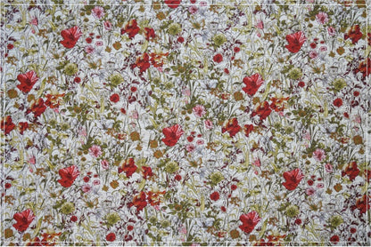 Tissu jacquard floral japonais : tissu d’ameublement tissé en relief, pour costumes et décoration (150 cm de large)