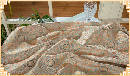Tissu brocart de soie Song Dunhuang 59" : Robe et cheongsam tibétains