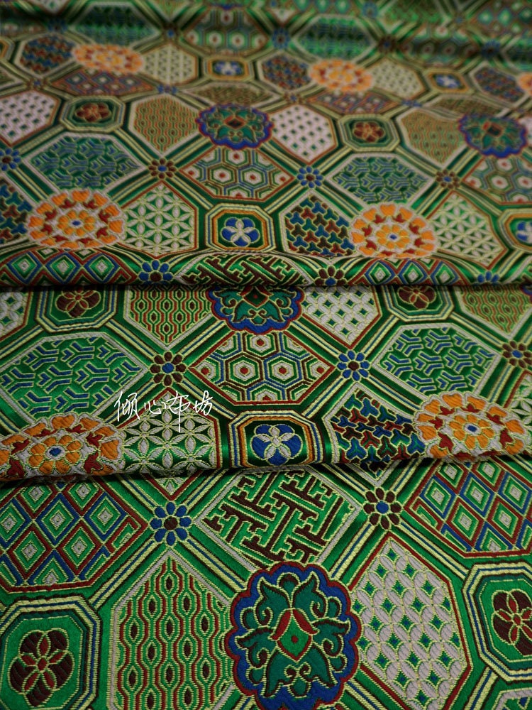 Chinese Brocade Fabric: Mongolian Gown, Tibetan Robe Decoration