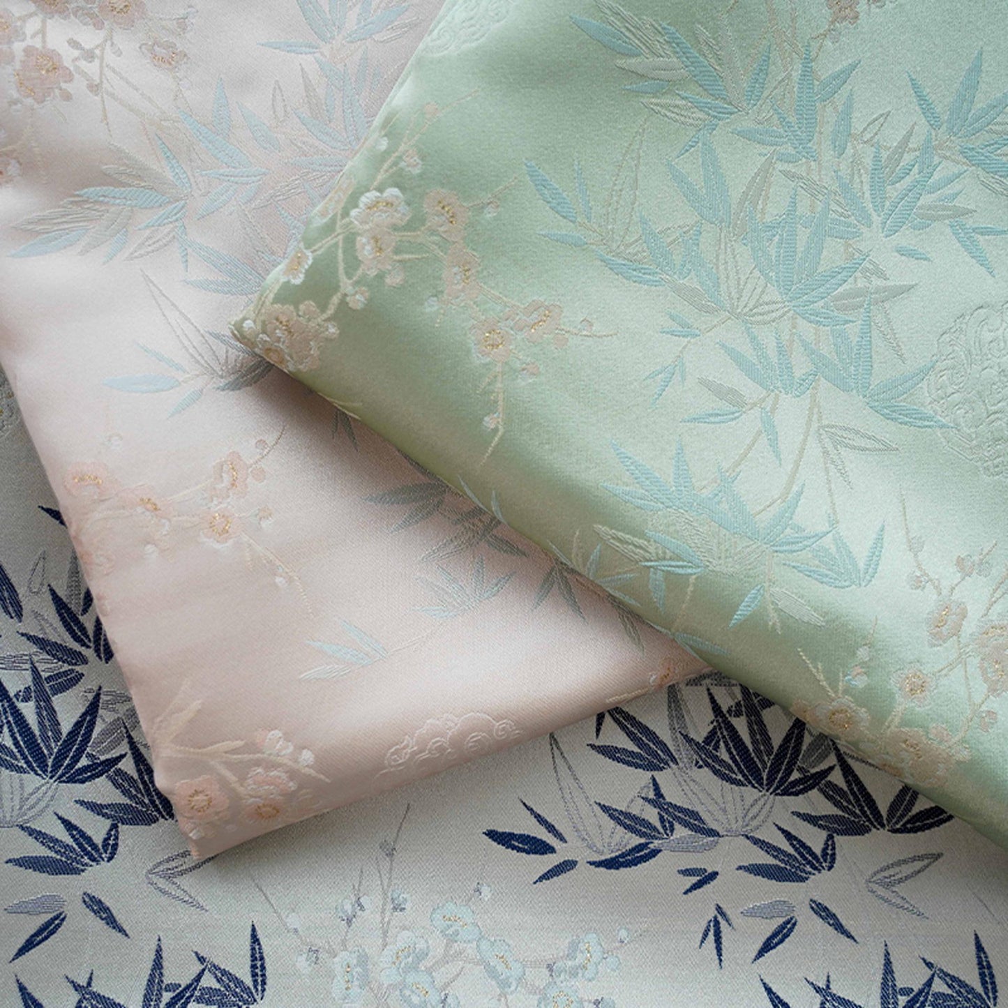 Bamboo Plum Brocade Fabric: 59" Wide Rayon Blend, Costume & Decor