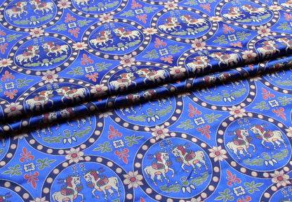 Brocart de Tsushima : mélange soie-rayonne, pour costumes et décoration