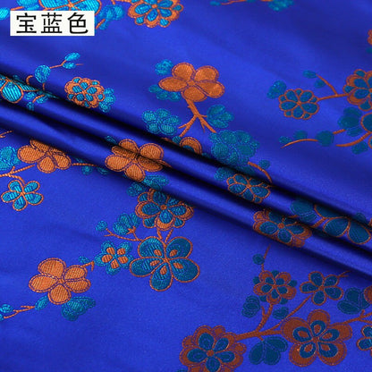 Floral Rayon Jacquard Brocade Fabric - 29.5" Wide