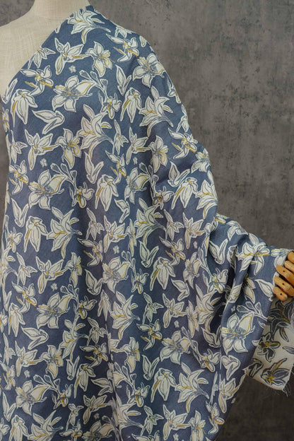 Jacquard Denim Fabric: 3D Reverse Design, Upholstery Sewing Material, 52"