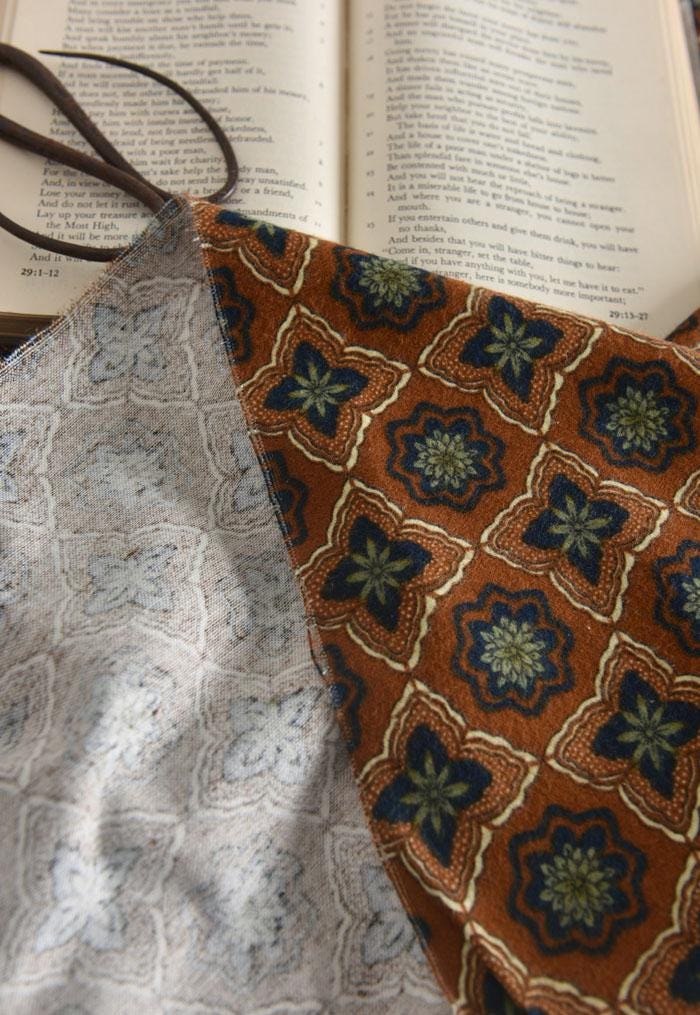 Tissu de coton japonais : imprimé floral à carreaux, matériel de couture