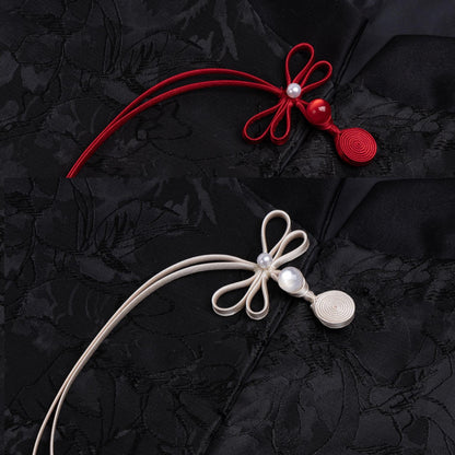 Handmade Chinese Knot Frog Closures: Satin Cheongsam Buttons