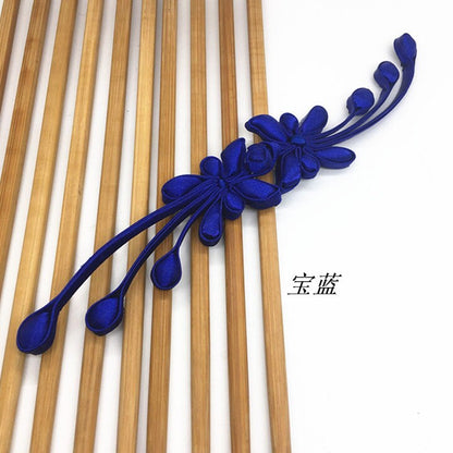 Large Elegant Sewing Fasteners Phoenix tail knotting decorative knots Cheongsam Frogging Button