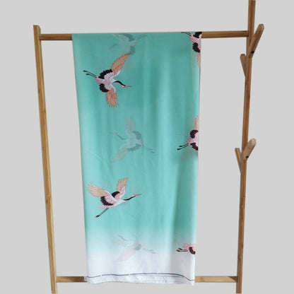 Gradient Chiffon Fabric: Soft Light Sheer Drape, 59" Wide