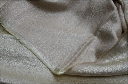 Floral Brocade Fabric: Chrysanthemum Satin Silk, 29.5" Wide