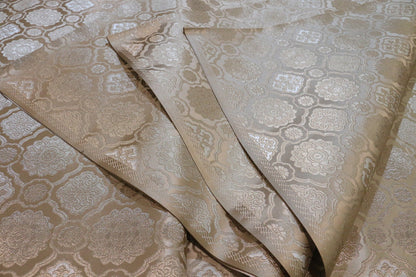 Brocade Rayon Fabric: Mongolian Tibetan Gown Sewing Material