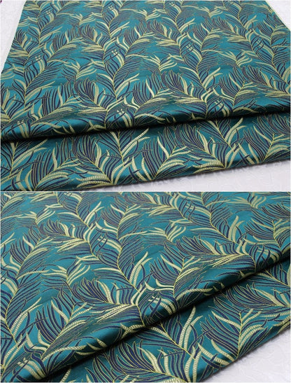 Cypripedium Brocade Fabric: Jacquard Cheongsam Qipao Cosplay Kimono Fabric