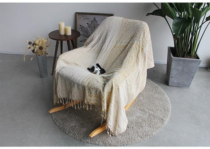 Vintage European Style Sofa Throw Blanket: Non-Slip Thick Sofa Cover