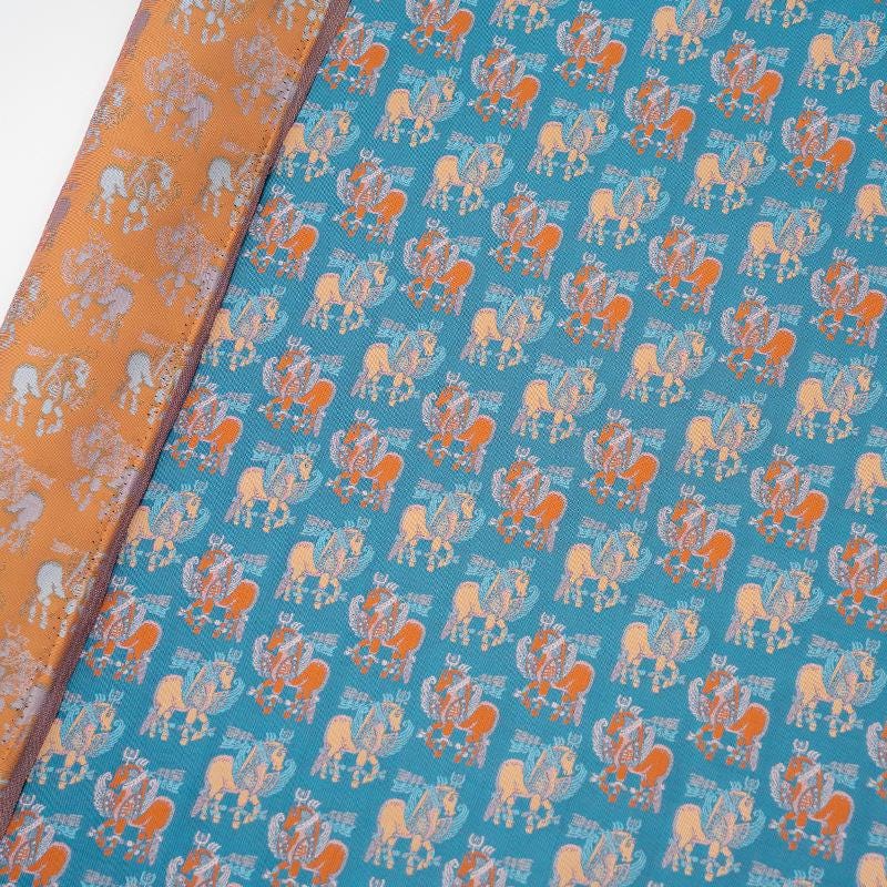 Shu Brocade Fabric: Chinese Jacquard Satin for Hanfu & Mamian Skirt
