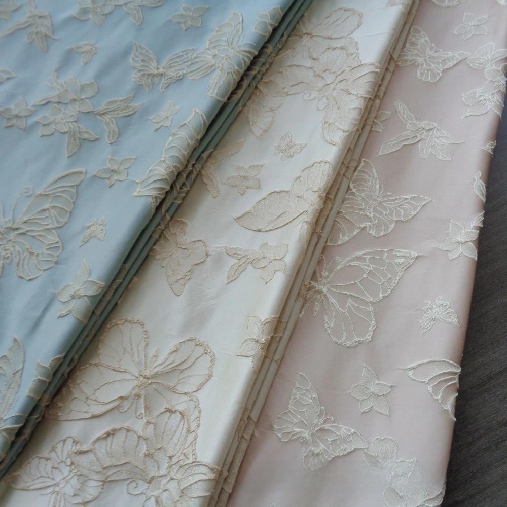 Gold Embroidered Jacquard Fabric: 57"W Luxury Upholstery, Costume, & Decor