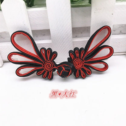 Handmade 9colors fabric Sewing Fastener Chinese Closure Knot Cheongsam Frog Buttons