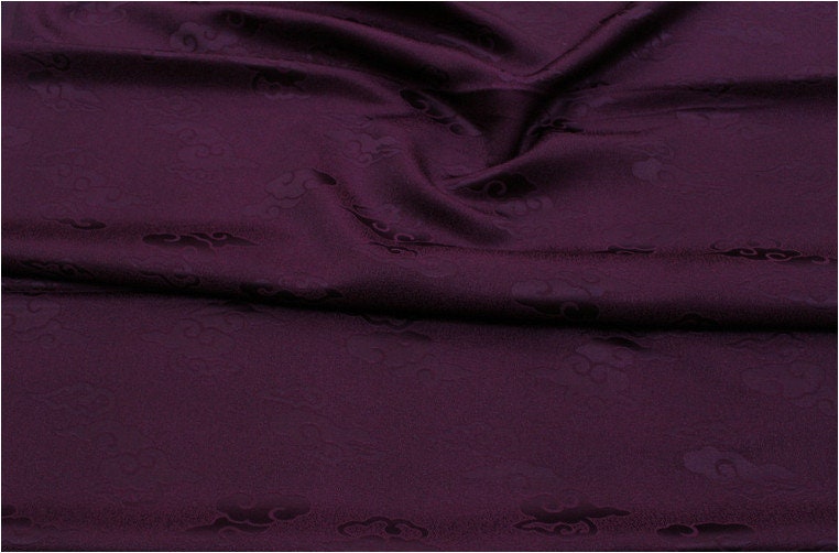 Cloud Brocade Fabric: Silk Rayon Jacquard, Costume Dress Material