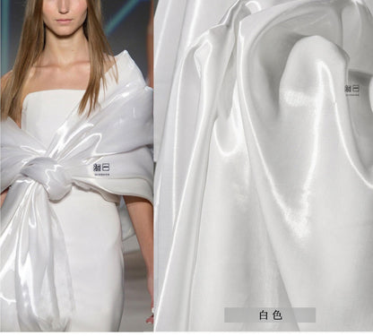 Water-Shine Metallic Luster Fabric: 57" Wide Mercerized Cotton Blend