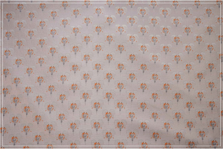 Tissu brocart rose ange : 150 cm de large, tissu de décoration pour costumes, vendu au mètre