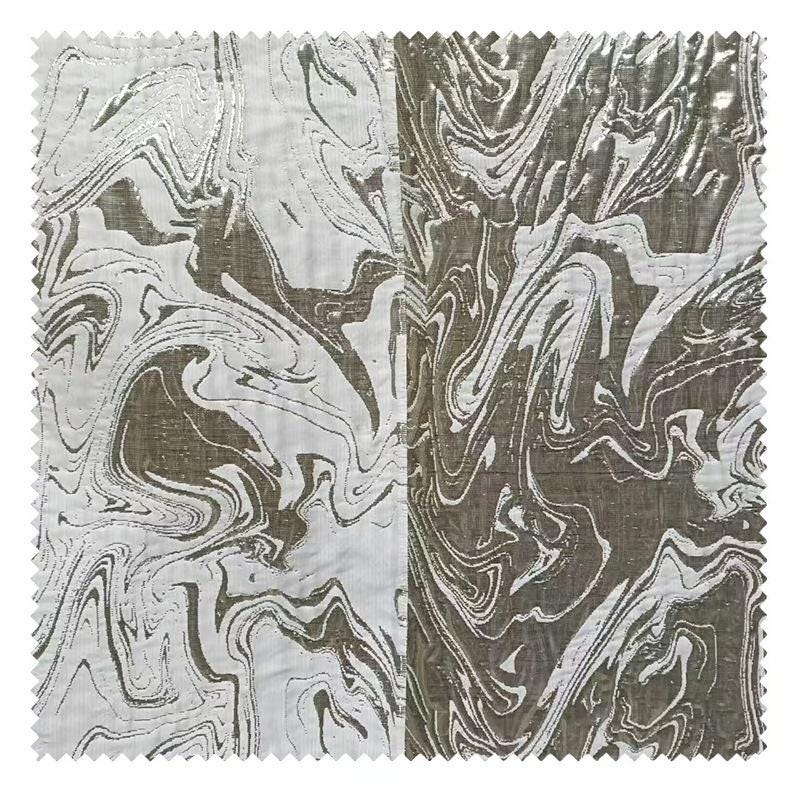 Double-Sided European Landscape Jacquard Fabric ��� 3D Embossed Gold Weave, Luxury Tapestry Texti"Wide