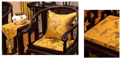 Tissu jacquard brocart oriental : damas style palais, 145 cm de large