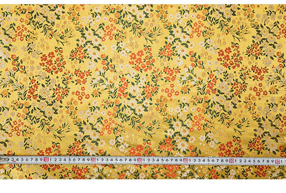 Cherry Blossom Jacquard Brocade Fabric: 45��� Wide Silk Rayon