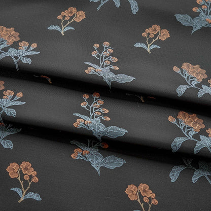 Floral Rayon Blend Fabric: Bohemian Upholstery, Costume, Handbag - 65"W