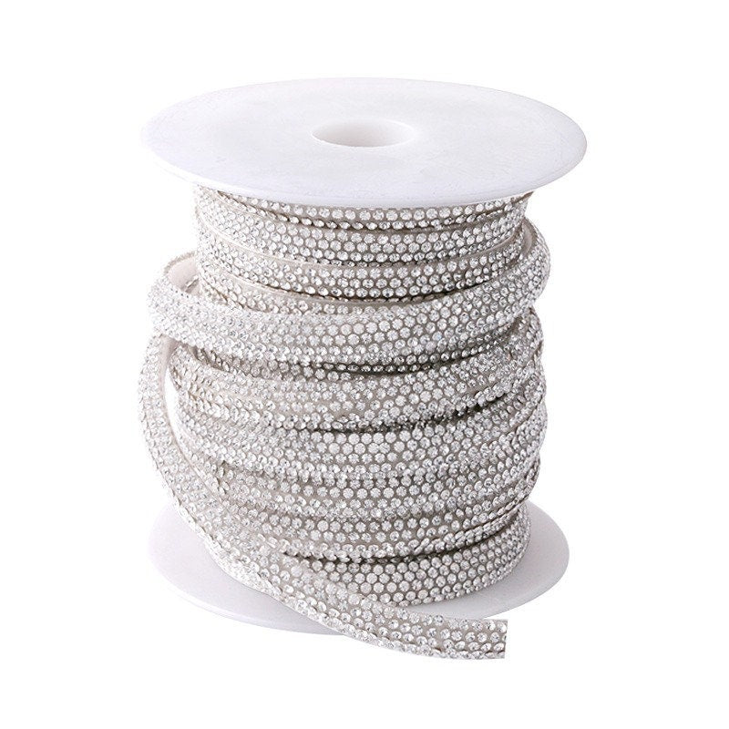 Rhinestone Decorative Belt: DIY Shoes/Bag Accessory (1 Meter)