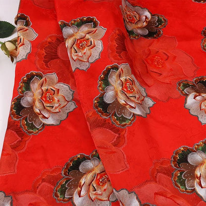 Tissu Shantung en viscose : 100 % rayonne, largeur 147 cm (58 po) - Couture, costumes, décoration