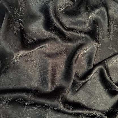 Bamboo Jacquard Fabric: 59"W Rayon Antique Style