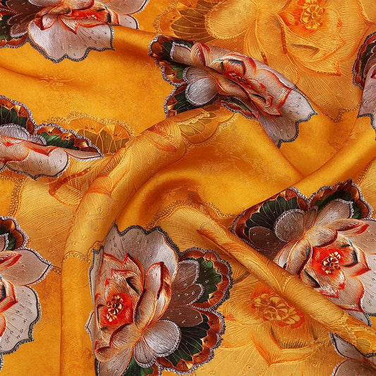Tissu Shantung en viscose : 100 % rayonne, largeur 147 cm (58 po) - Couture, costumes, décoration