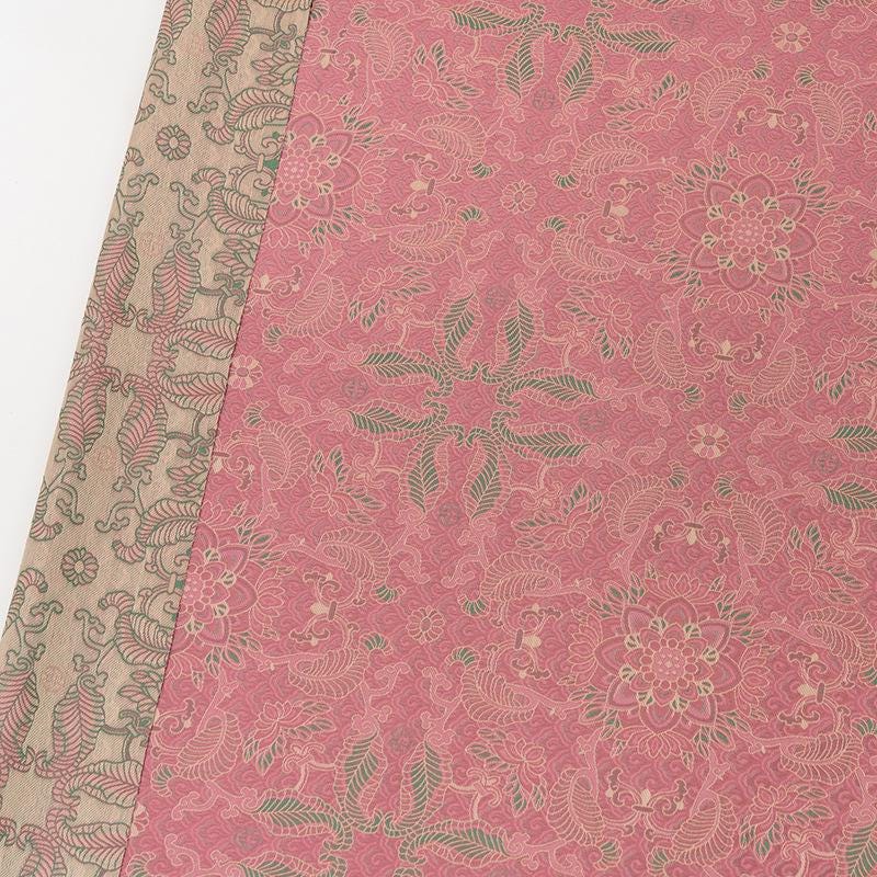 Song Brocade Fabric: Dunhuang Pattern Rayon, Emperor Robe Material - Poppylollipop