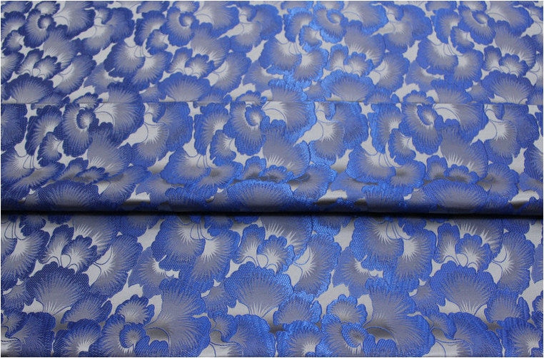 Ginkgo Biloba Brocade Fabric: Chinese Cheongsam Cushion Fabric (29.5"W)