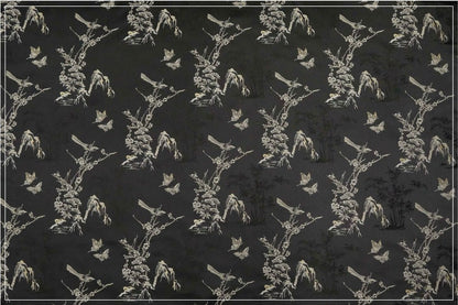 Magpie Jacquard Fabric With Gold Thread: Upholstery, Costume, & Drapery - 54" Wide